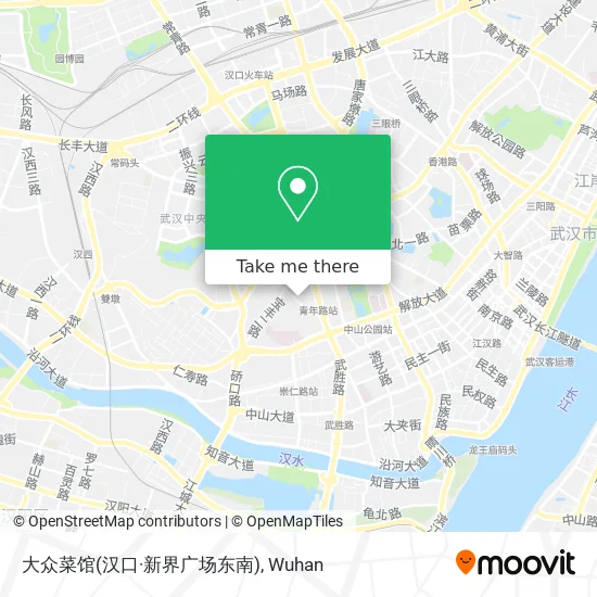 大众菜馆(汉口·新界广场东南) map
