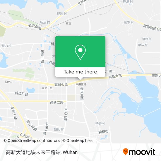 高新大道地铁未来三路站 map