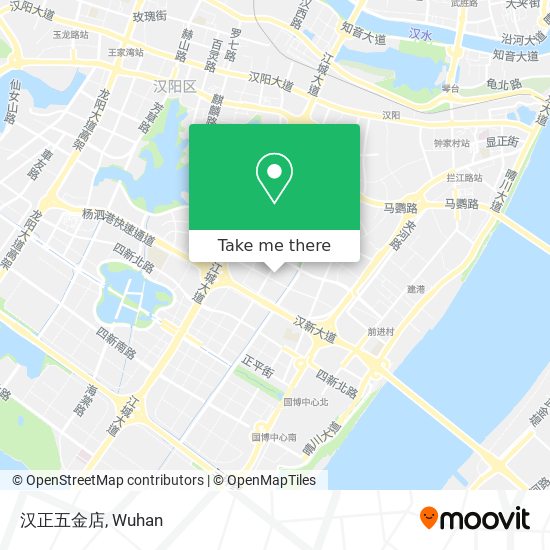 汉正五金店 map