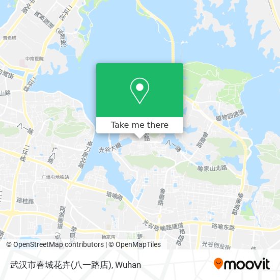 武汉市春城花卉(八一路店) map