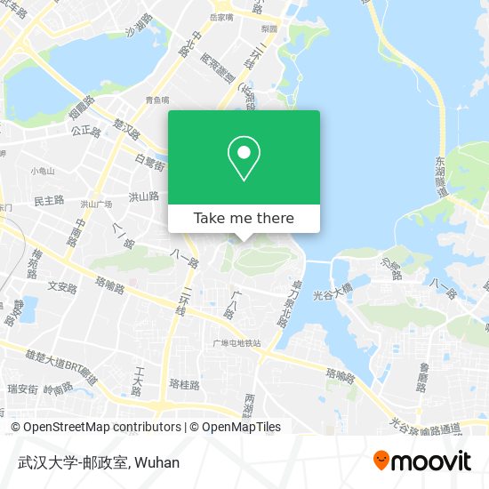 武汉大学-邮政室 map