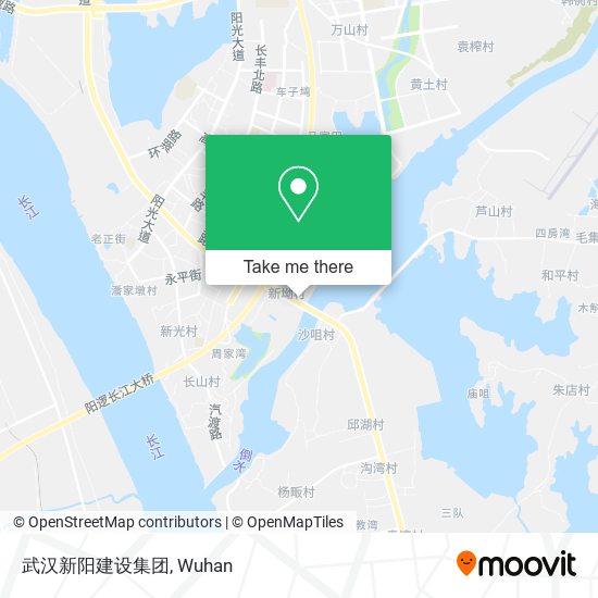 武汉新阳建设集团 map