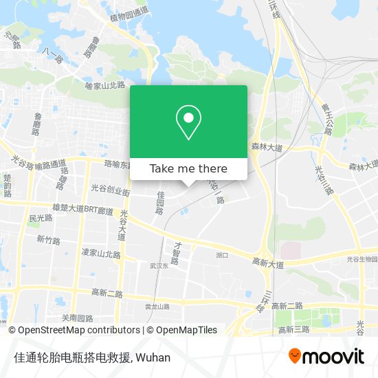 佳通轮胎电瓶搭电救援 map