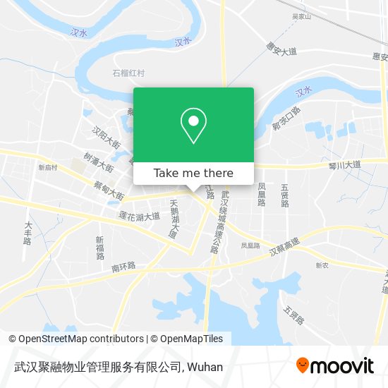 武汉聚融物业管理服务有限公司 map