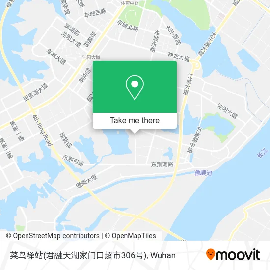 菜鸟驿站(君融天湖家门口超市306号) map