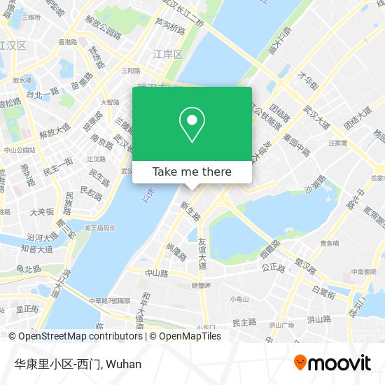 华康里小区-西门 map