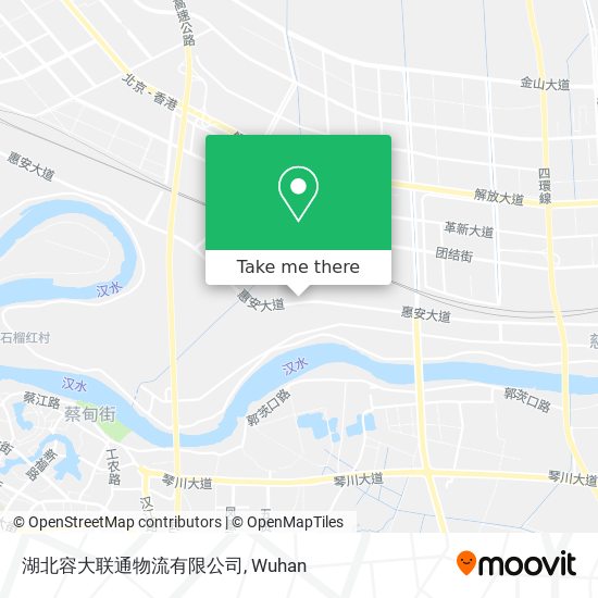 湖北容大联通物流有限公司 map