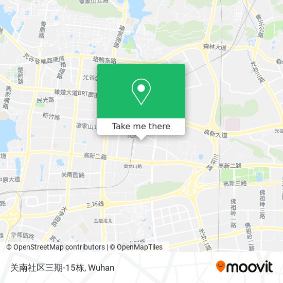 关南社区三期-15栋 map