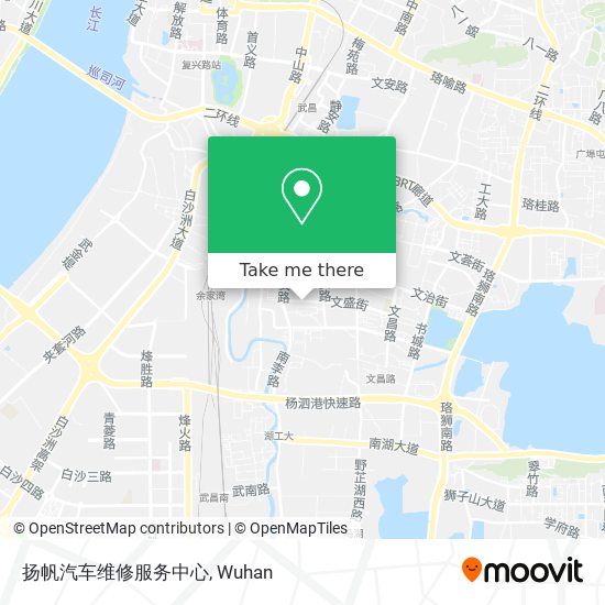扬帆汽车维修服务中心 map
