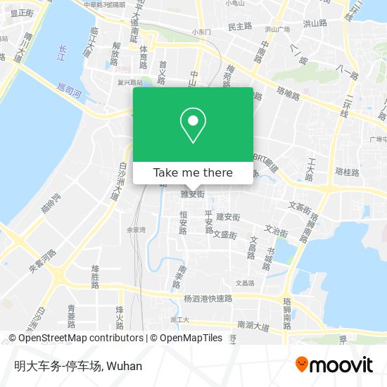 明大车务-停车场 map