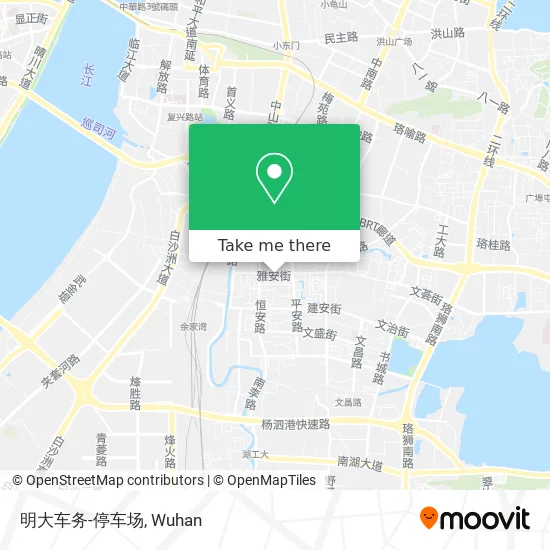 明大车务-停车场 map