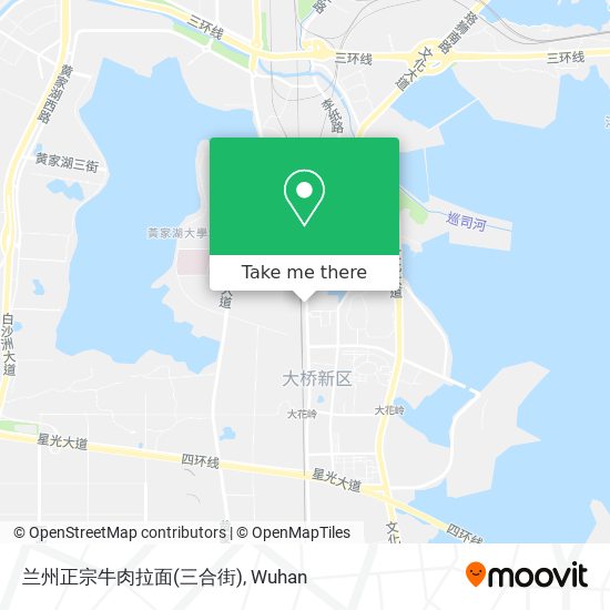 兰州正宗牛肉拉面(三合街) map