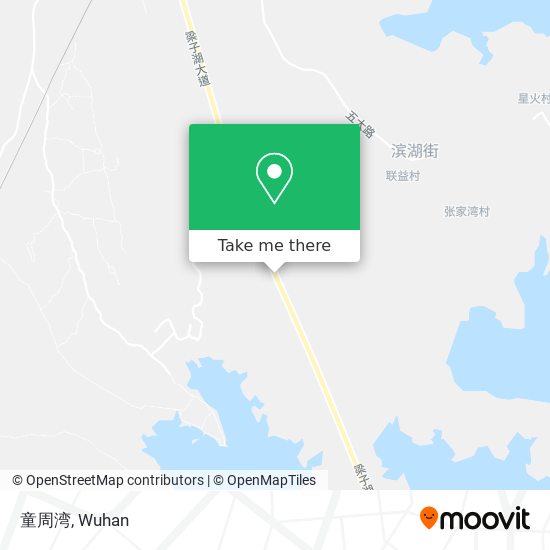童周湾 map