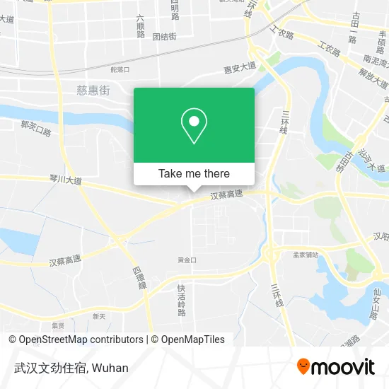 武汉文劲住宿 map