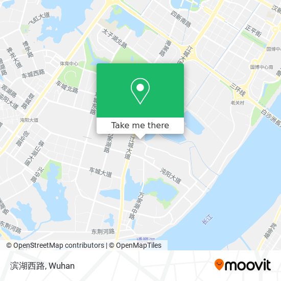 滨湖西路 map