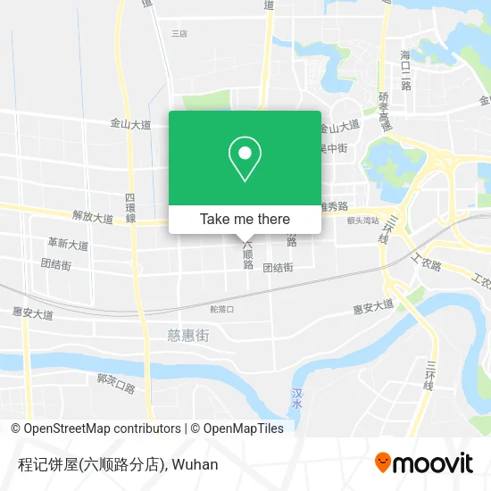 程记饼屋(六顺路分店) map