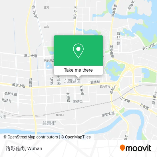 路彩鞋尚 map
