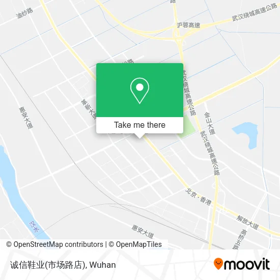 诚信鞋业(市场路店) map