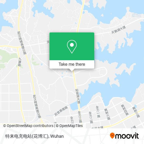 特来电充电站(花博汇) map