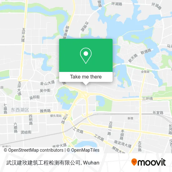 武汉建玫建筑工程检测有限公司 map