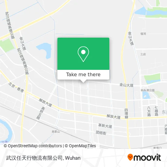 武汉任天行物流有限公司 map