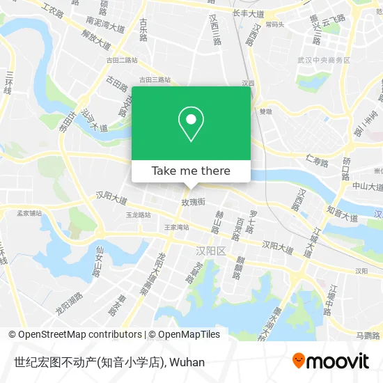 世纪宏图不动产(知音小学店) map