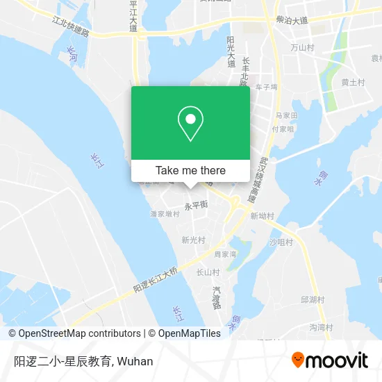 阳逻二小-星辰教育 map