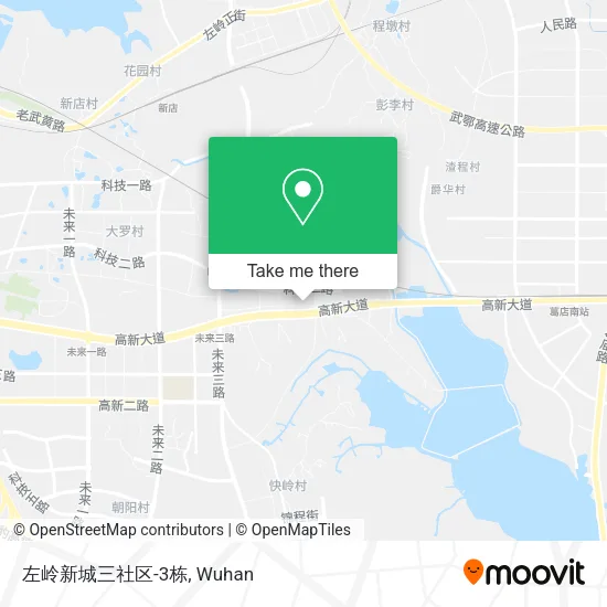 左岭新城三社区-3栋 map