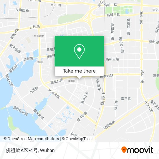 佛祖岭A区-4号 map