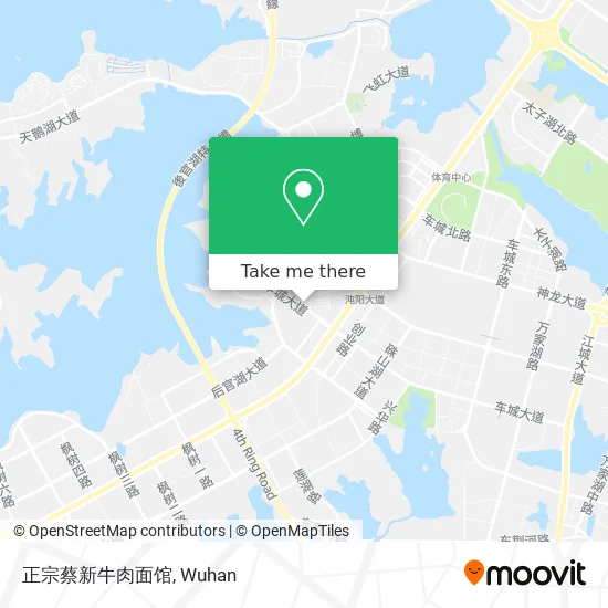 正宗蔡新牛肉面馆 map