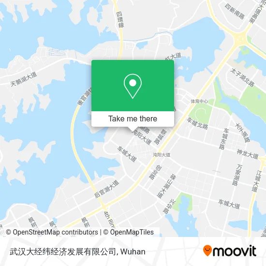 武汉大经纬经济发展有限公司 map