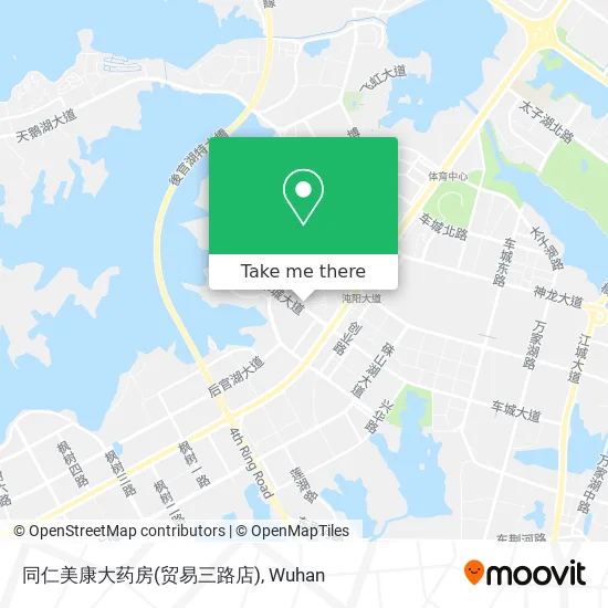 同仁美康大药房(贸易三路店) map