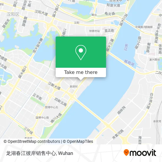 龙湖春江彼岸销售中心 map