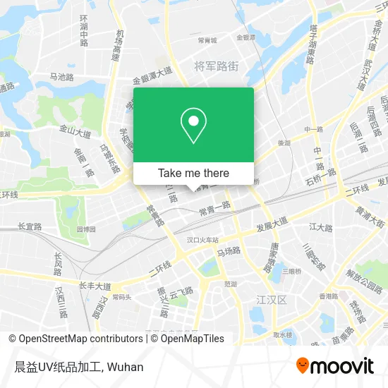 晨益UV纸品加工 map