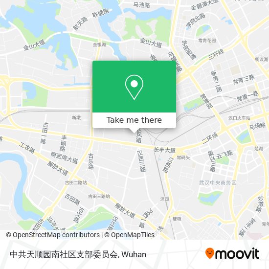 中共天顺园南社区支部委员会 map