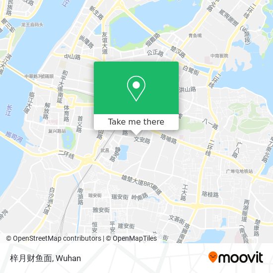 梓月财鱼面 map