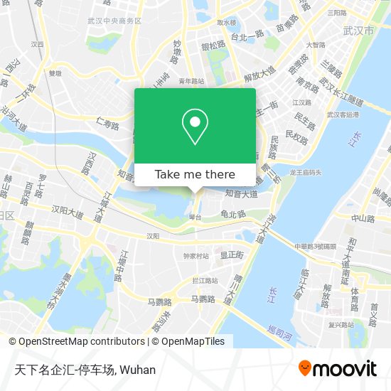 天下名企汇-停车场 map