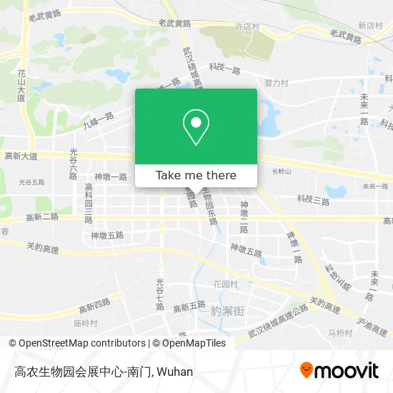 高农生物园会展中心-南门 map