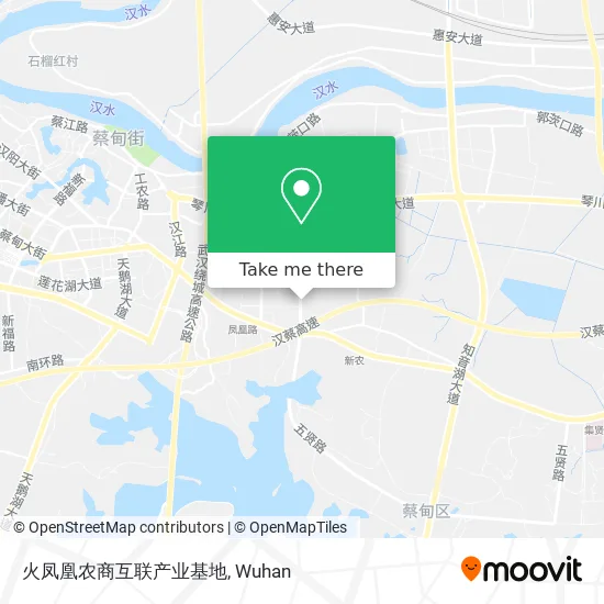 火凤凰农商互联产业基地 map