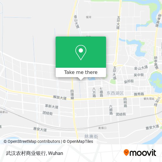 武汉农村商业银行 map