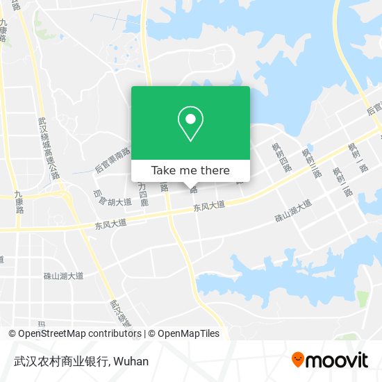 武汉农村商业银行 map