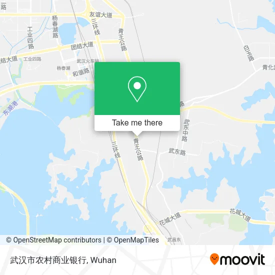 武汉市农村商业银行 map