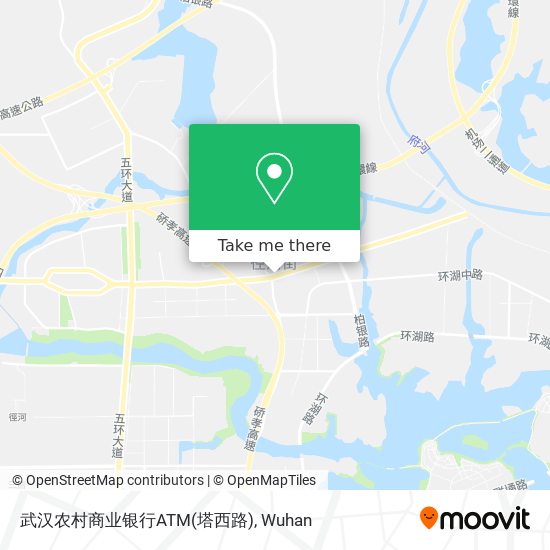 武汉农村商业银行ATM(塔西路) map