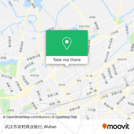 武汉市农村商业银行 map