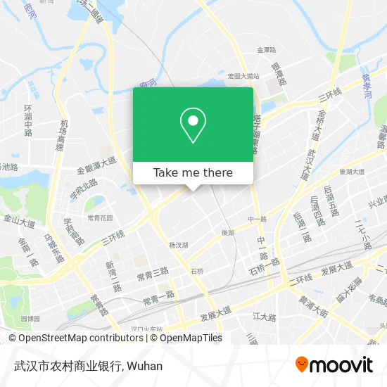 武汉市农村商业银行 map