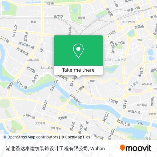湖北圣达泰建筑装饰设计工程有限公司 map