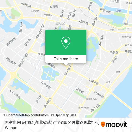 国家电网充电站(湖北省武汉市汉阳区凤举路凤举1号) map