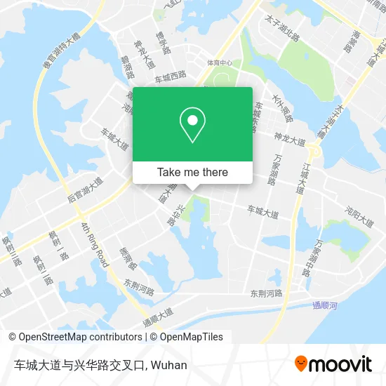 车城大道与兴华路交叉口 map