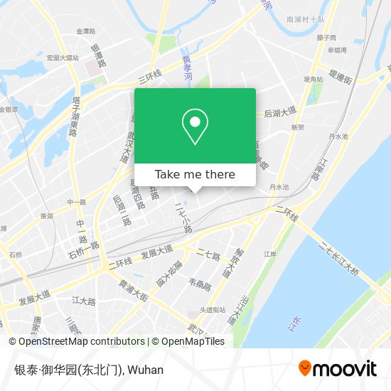 银泰·御华园(东北门) map