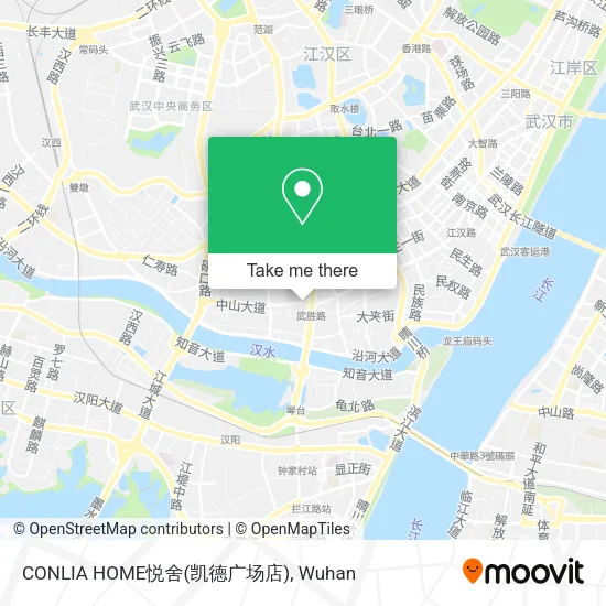 CONLIA HOME悦舍(凯德广场店) map